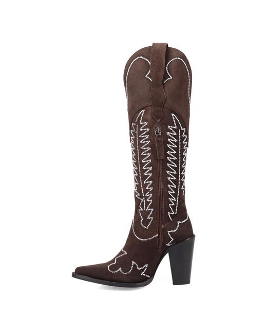 Dingo Brown Double Take Suede Leather Boot