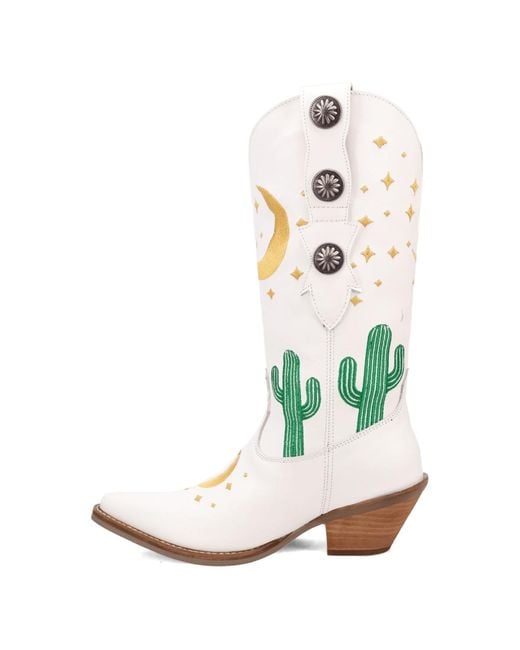 Dingo White Pachita Leather Boot