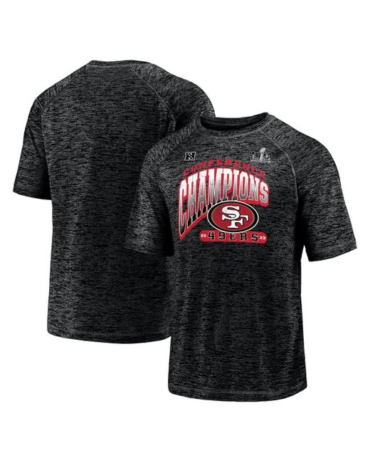 Fanatics Black San Francisco 49ers 2023 Nfc Champions Hail Mary T-shirt for men
