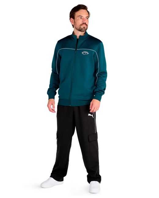 PUMA Blue Sport Jacket Dk for men