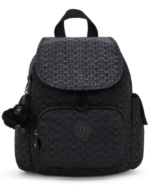 Kipling Black City Pack Mini Nylon Backpack