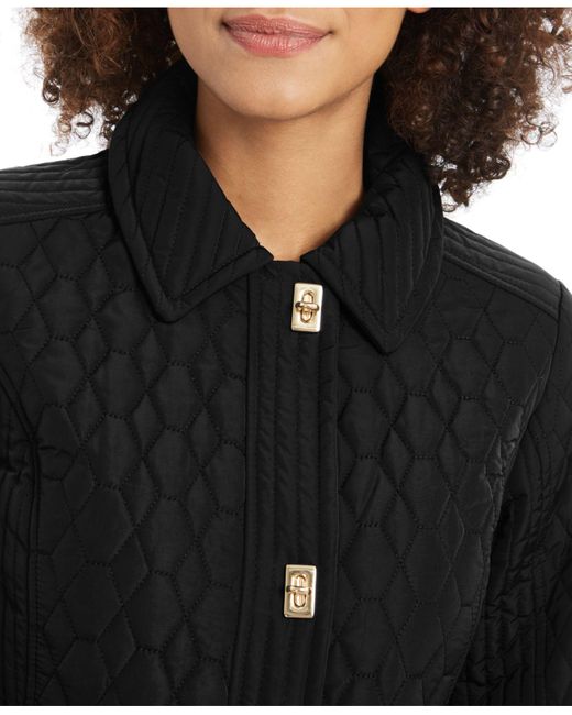 jones new york hooded raincoat