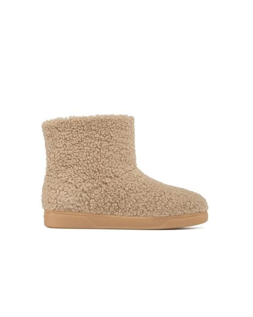 J/Slides Natural Honor Shearling Boot