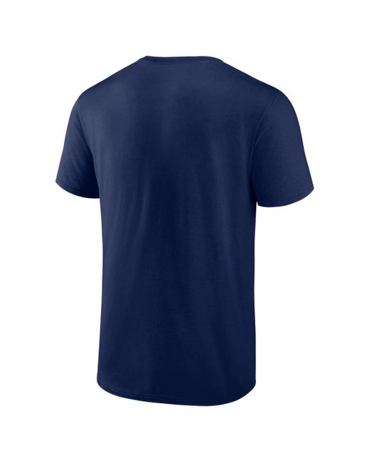 LOGO ATHLETIC Blue Atlanta Falcons Americana T-shirt for men
