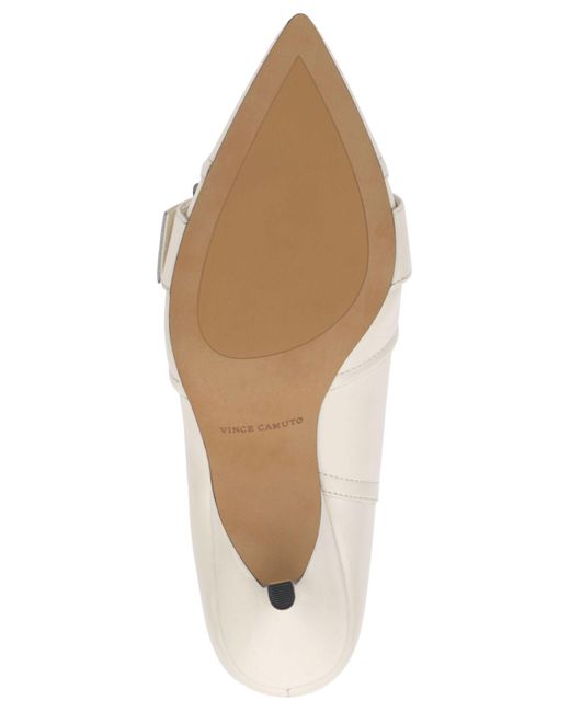 Vince Camuto Natural Krydel Buckled Dress Booties