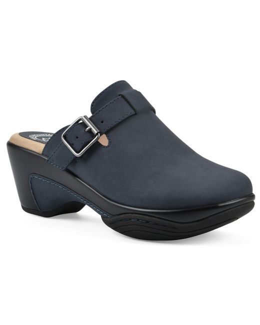 White Mountain Blue Viewed Slip-on Clogs