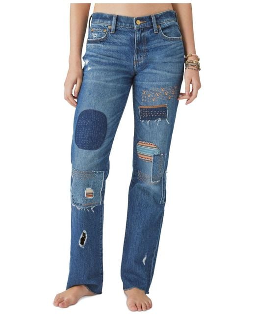 Lucky Brand Yellowstone Easy Rider Bootcut Jeans in Blue Lyst