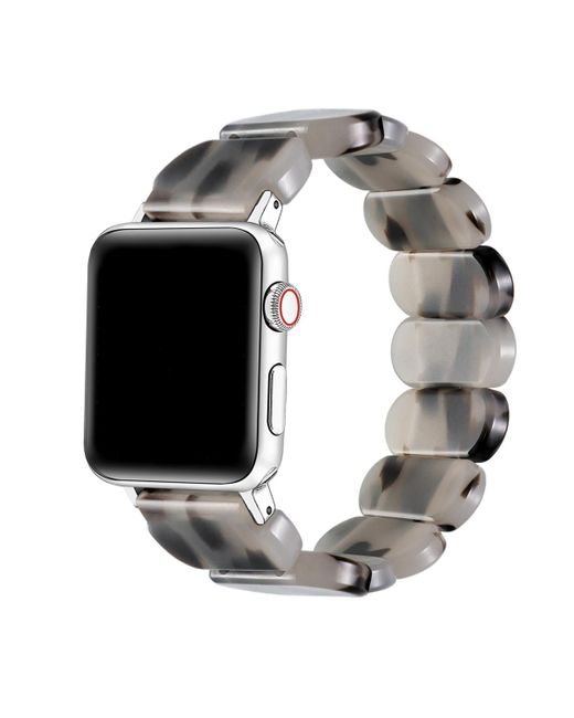 The Posh Tech Black Reese Resin Band For Apple Watch