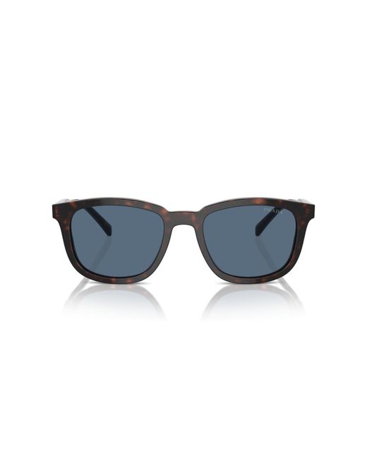 Prada Blue Rectangle Sunglasses for men