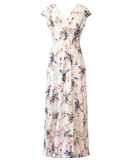 Alie Street London White Sophia Maxi Dress