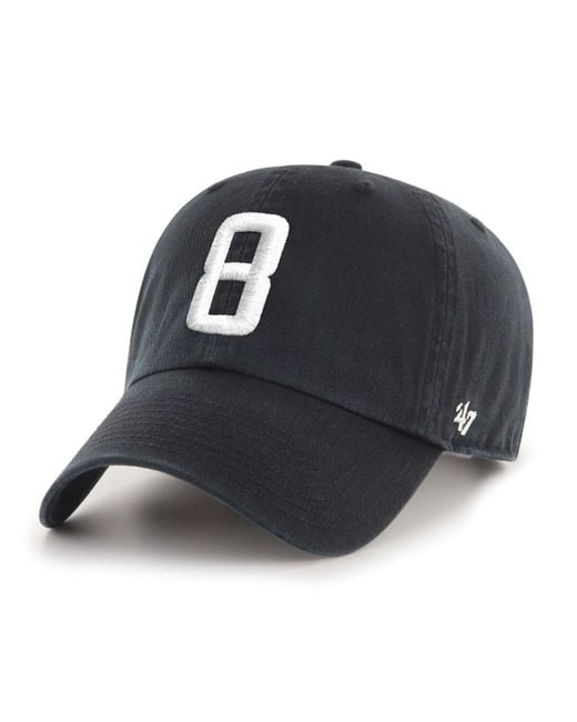 '47 Black Alexander Ovechkin Washington Capitals Clean Up Adjustable Hat for men