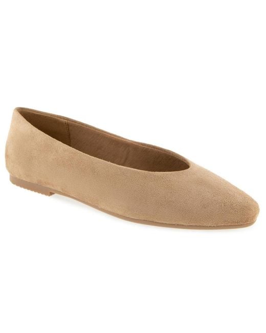 Splendid Brown Latouche Pointed Toe Ballet Flat