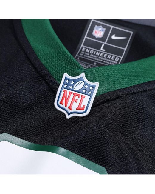 Nike Black Jermaine Johnson Ii Legacy New York Jets Alternate Game Jersey for men
