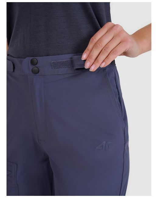 4F Blue Quick-dry Trekking Regular Shorts