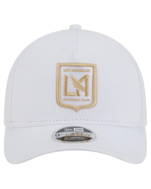KTZ White Lafc 2025 Jersey Hook 9forty M-crown Adjustable Hat for men