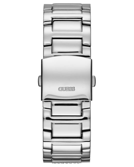 Guess Gray Men's Stainless Steel Bracelet Watch 50mm U0799g1 for men