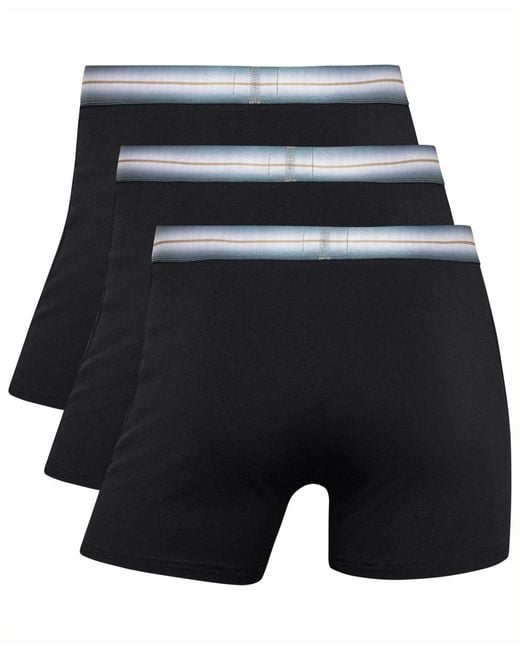 Cr7 Black Cotton Blend Trunks for men
