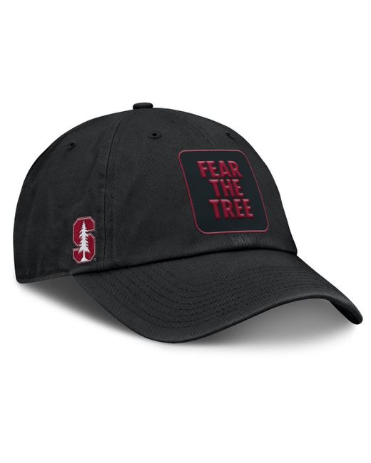 Nike Black Stanford Cardinal Local Club Adjustable Hat for men