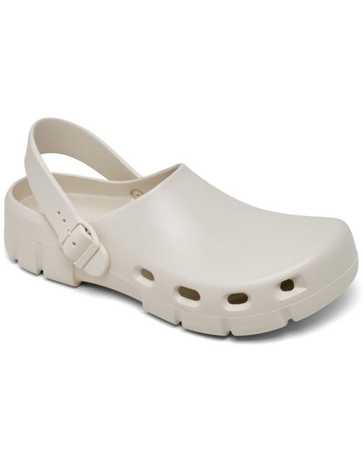Birkenstock White Birki Flow Eva Clogs From Finish Line for men