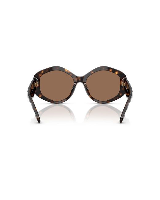 Tory Burch Brown Large Sunglasses