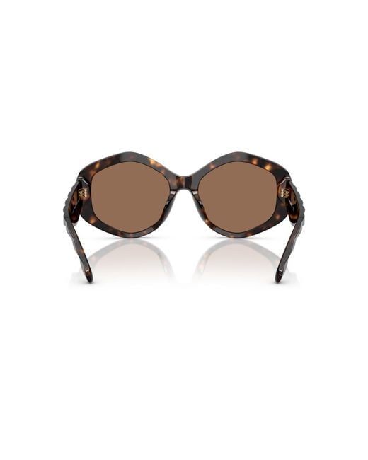Tory Burch Brown Large Sunglasses