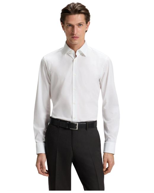 george classic fit dress shirt CD791 | FITTED DRESS – Ladivine by Cinderella Divine main image 0