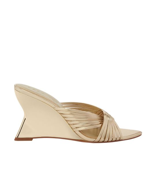 Katy Perry White Trendygurl Intertwined Slip-on Sandals
