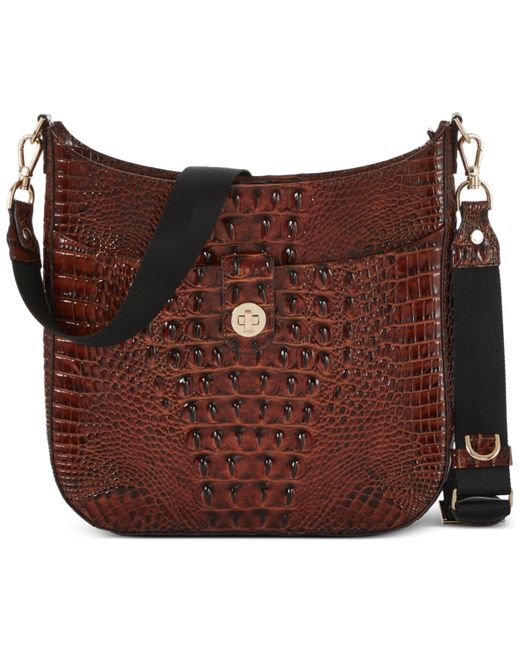 Brahmin Brown Leia Melbourne Crossbody