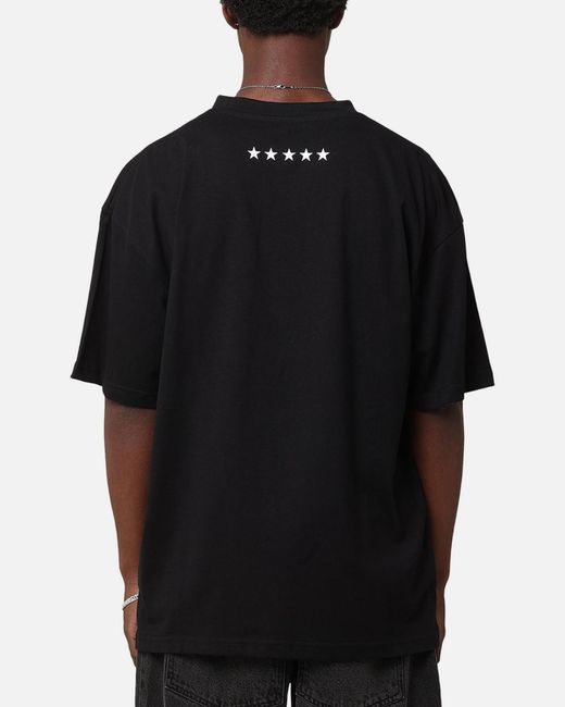 carre Black Team Script T-shirt for men