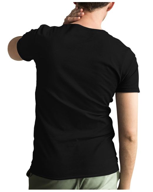 LA Pop Art Black Premium Blend Leprechaun Word Art Graphic T-shirt for men