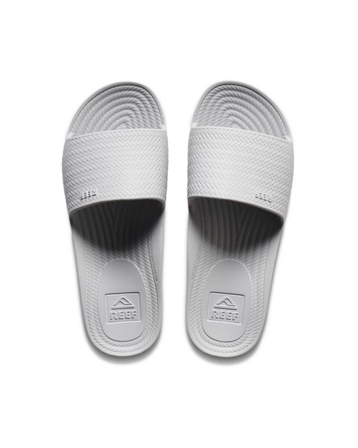 Reef White Water Scout Slide Sandals