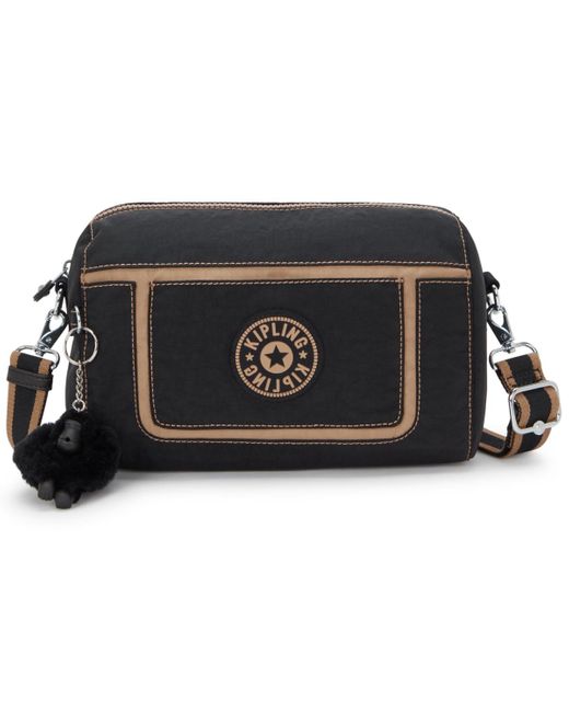 Kipling Black Abanu Medium Crossbody Bag