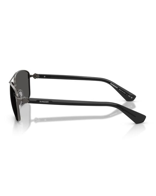 Burberry Black Large Sunglasses for men