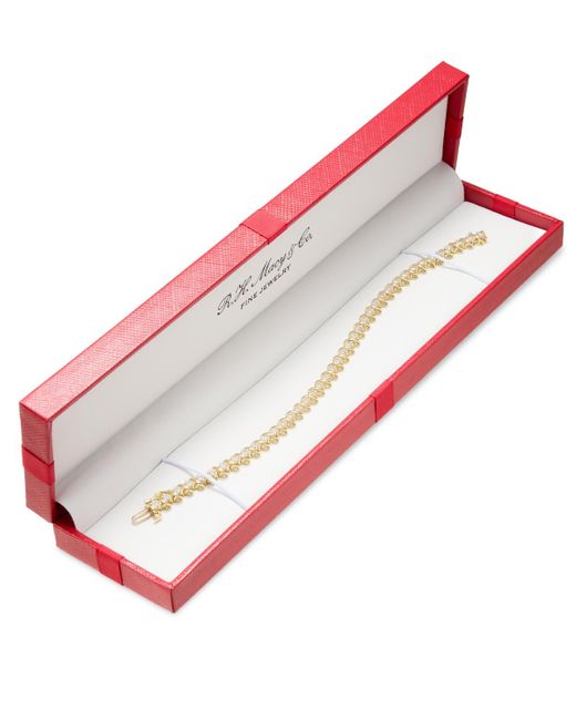 Macy's White Diamond Twist Bracelet (2 Ct. T.w.