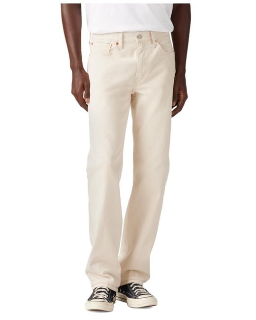 Levi's Men's Natural 514 Flex Straight-fit Jeans