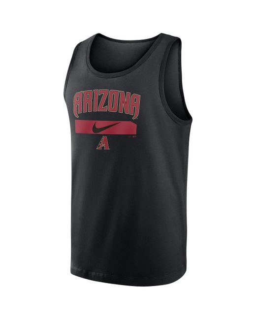 Nike Black Arizona Diamondbacks City Swoosh Classic Tank Top for men