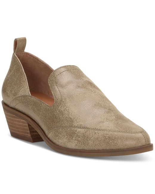 Lucky Brand Brown Mallanzo Pointed-toe Cutout Shooties