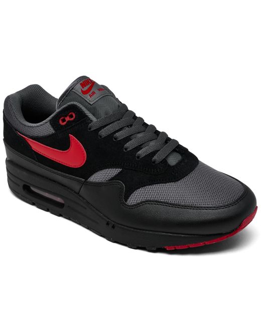 Nike Black Air Max 1 Essential Casual Sneakers From Finish Line for men