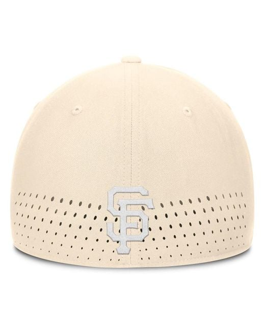 Nike Natural San Francisco Giants Rise Performance Flex Hat for men