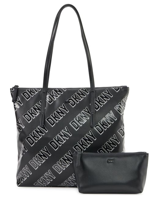 DKNY Phoenix 2 In 1 Tote Handbag Set in Black Lyst