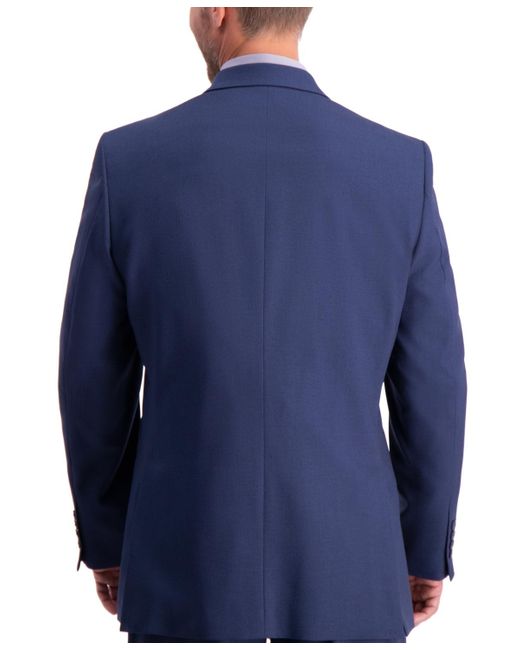 Haggar Blue Travel Performance Suit Separates Jacket for men