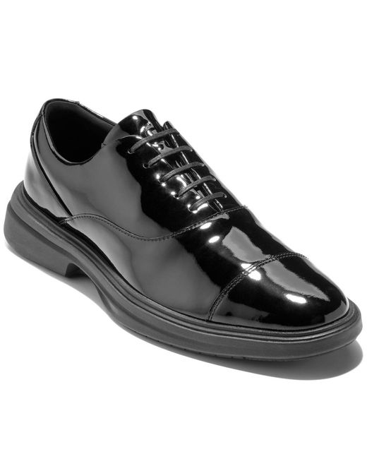 Cole Haan Black Original Grand Cityspectre Round-toe Oxfords for men