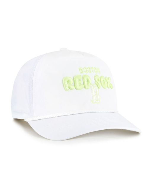 '47 White Boston Red Sox Bright Side Adjustable Hitch Hat