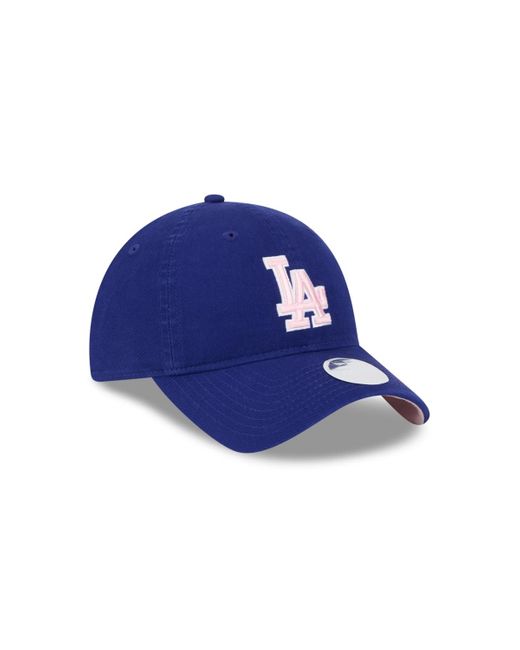 KTZ Blue Los Angeles Dodgers 2024 Mother's Day 9twenty Adjustable Hat