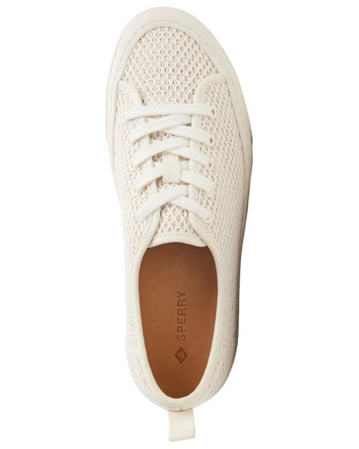 Sperry Top-Sider White Candy2 Lace-to-toe Flat Sneakers