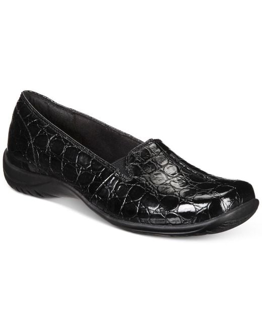 Easy Street Black Purpose Flats