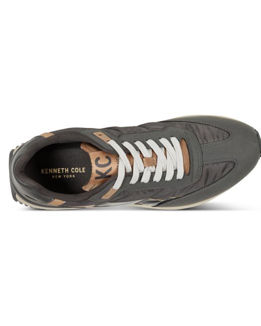 Kenneth Cole Gray Pryor Sneakers for men