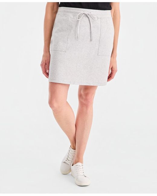 Style & Co. Multicolor Pull-on Knit Skort