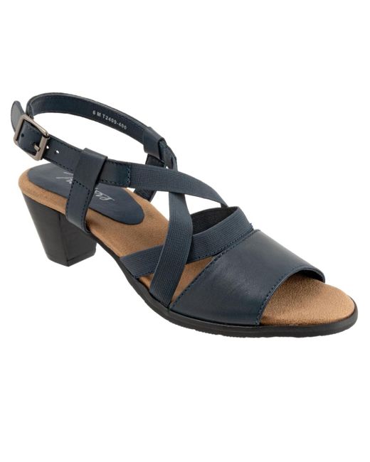 Trotters Blue Meadow Sandals