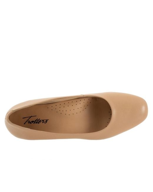 Trotters White Denisse Pump